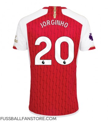 Arsenal Jorginho Frello #20 Replik Heimtrikot 2023-24 Kurzarm